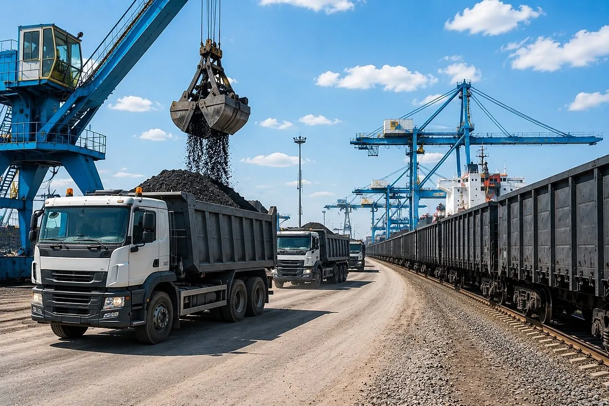 Логістика Smart Port: автотранспорт та залізничні вагони в порту